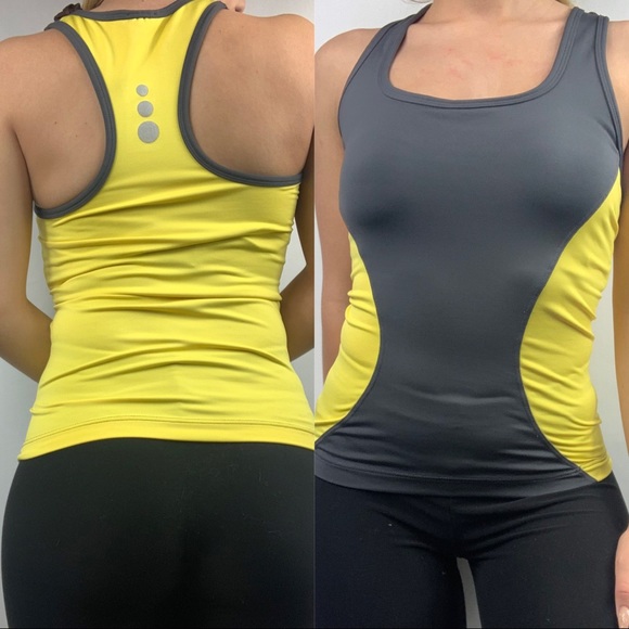 Danskin Tops - Danskin Slimming Colorblock Tank Top